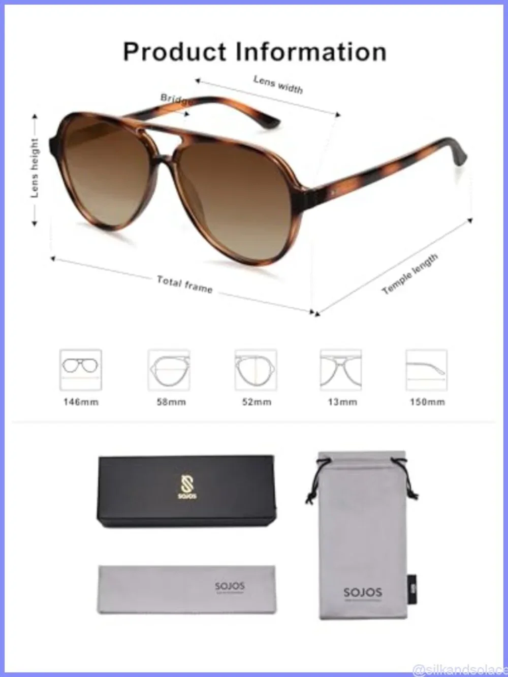 Polarized Aviator Sunglasses UV400 TAC Retro Full Coverage Unisex